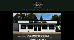 Desktop Screenshot of finetattoowork.com